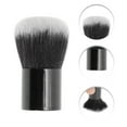 thumbnail image 3 of Unique Bargains 1 Pc Mushroom Head Foundation Brush for Bathroom Black White Aluminum Tube Nylon Hair, 3 of 5
