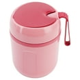thumbnail image 2 of Double Layer Insulated Food Jar,  Insulated Soup Containers  For Camping Pink, 2 of 8