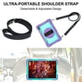 thumbnail image 2 of Dteck for Samsung Galaxy Tab S9/S8/S7 Case 11" 2023/2022/2020 Shockproof Protective Tab S9/S8/S7 Kids Tablet Cover with Pen Holder Rotating Hand Strap & Stand,Purple + Mint, 2 of 8