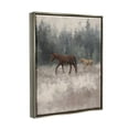 thumbnail image 3 of Stupell Foal Horses Countryside Gallop Animals & Insects Painting Gray Floater Framed Art Print Wall Art, 3 of 6