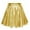 01_Gold, variant on Women's Flared Pleated Mini Skirt Fashion A Line Shiny Club Stage Performance Womens Mini Skirt 02_Clear,S