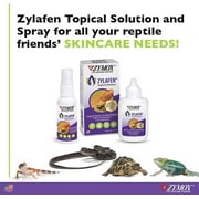 Zymox Zylafen Topical Solution for Reptiles, 1.25 oz. Soothes Irritated Skin