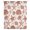 Rust Red, variant on Starfish Orange Coastal Sheer Curtains 63 Inches Long, Summer Nautical Shell Beach Light Filering Curtains, Breathable Simi Curtain Privacy Drapes for Living Room Bedroom Lightweight Window Treatment