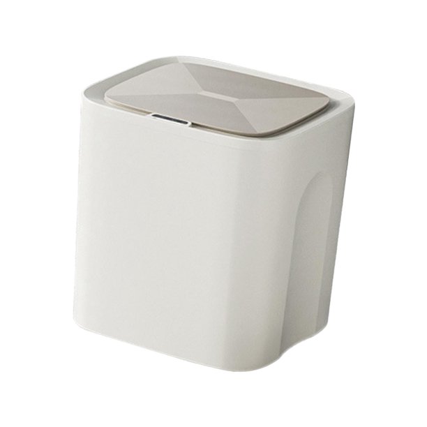 Cubo de basura automático, cubo de basura silencioso de gran capacidad, cubo de basura de inducción para el hogar, sala de juegos, dormitorio, sala de 12L