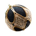 thumbnail image 4 of Adorno colgante de bola navideña irrompible con purpurina para interiores y fiestas. Estilo C, 4 of 9
