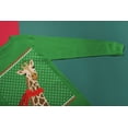thumbnail image 5 of Animal World Big Giraffe Scarf Ugly Christmas Sweater Youth Long Sleeve T-Shirt (Little Boys & Big Boys), 5 of 6