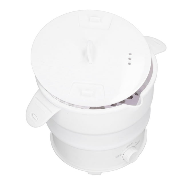 Olla caliente eléctrica plegable olla caliente eléctrica plegable multifuncional portátil con rejilla de vapor para dormitorio para arroz ANGGREK Otros