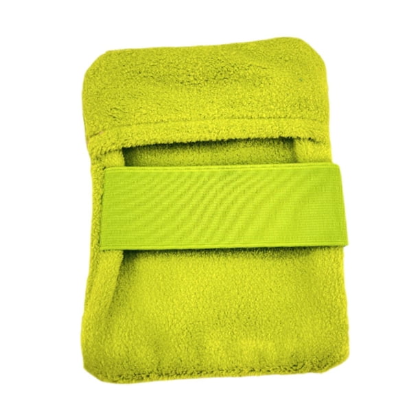 Guante para arena de playa, bolsa para quitar arena, guantes compactos para limpiar arena. Verde
