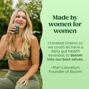 Bloom Nutrition Greens & Superfoods Powder, for Digestive Health, Mango, 30 Servings