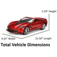thumbnail image 4 of New Bright (1:8) Corvette Battery Radio Control Sports Car, 60816U-R, 4 of 9