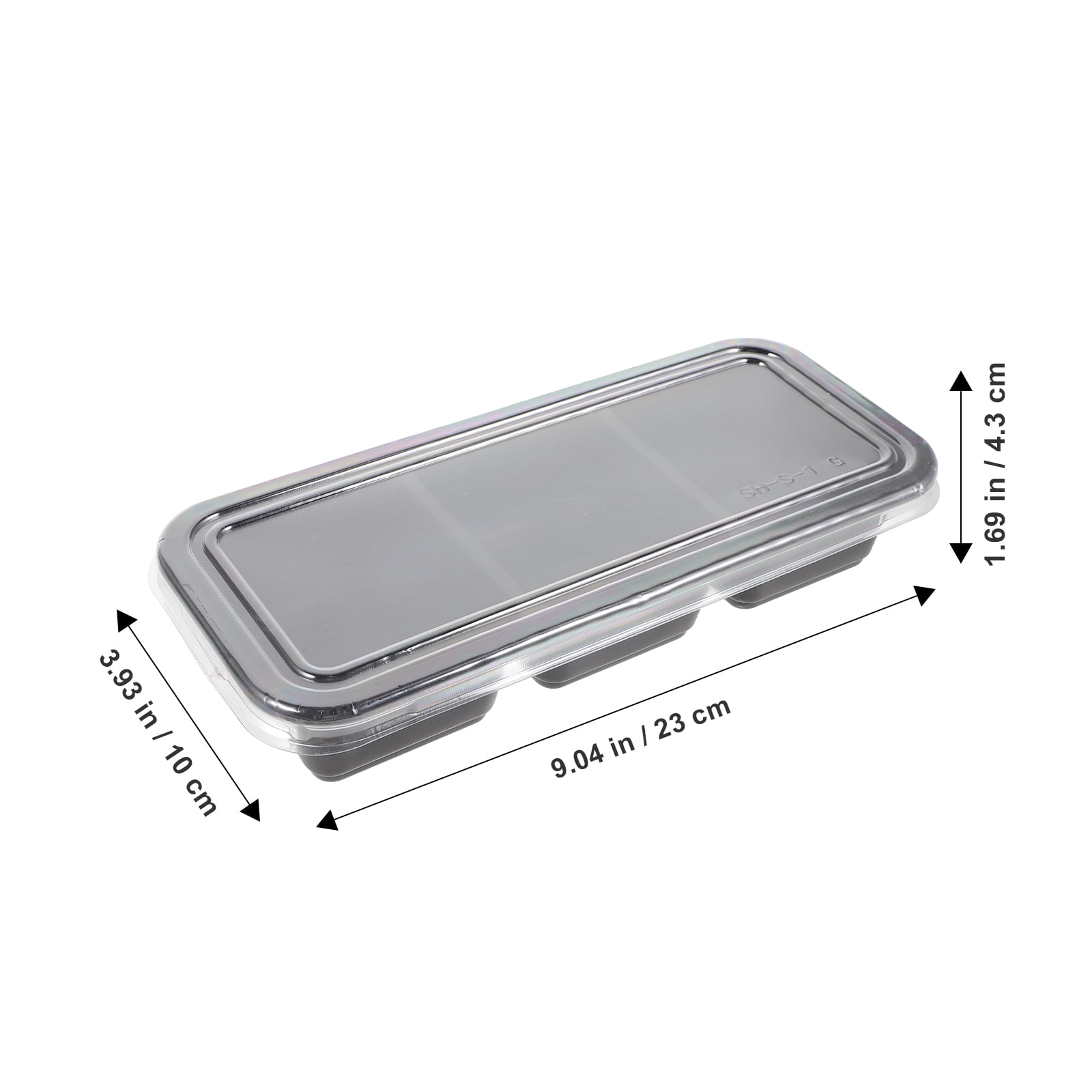TAKENAKA Bento Nibble Box, Eco-Friendly Lunch Box Made in Japan, BPA and Reed Free, 100% Recycle Plastic Bottle Use, Microwave and Dis