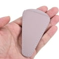 thumbnail image 5 of Uxcell 4"x2.2" PU Leather Scissors Sheath Cover Protector for Eyebrow Trimming Beauty Tool, Light Purple 6 Pack, 5 of 6