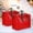 Red, variant on Holiday Decoration Organizers, 2pc Foldable Christmas Tree Bag,Holiday Decoration Storage Sack, Organizer for Home, Moisture Proof Protection for Holiday Decor