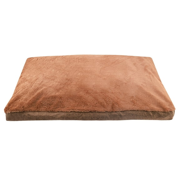 Dog and Cat Bed, Rectangle Washable Pillow Bed, Anti-Anxiety & Calming Pet Bed