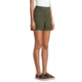 thumbnail image 3 of Time and Tru Women's Pull-On Shorts, 3 of 6