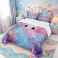 thumbnail image 2 of Manfei Kawaii Axolotl Full Size Comforter Sets,Ocean Amphibian Print Bedding Comforter Set,Reversible,3pcs,1 Comforter and 2 Pillowcases, 2 of 7