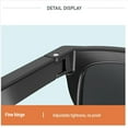 thumbnail image 2 of 2X Nuevas Gafas de Sol Inteligentes Bluetooth V5.3 Gafas Llamadas Auriculares para Deportes Al Aire Libre HIFI TecnologíA Negra Anti-Touch UV, 2 of 5