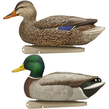 Avian X Top Flight Duck Decoy, Open Water Mallard, Pack of