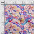 thumbnail image 2 of oneOone Cotton Flex Pale Orange Fabric Floral & Sewing Craft Projects Fabric Prints By Yard 40 Inch Wide, 2 of 6