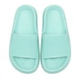 thumbnail image 5 of Cloud Slides for Kids, Toddler Shower Slippers Bathroom Pool Sandals Non-Slip Open Toe Pillow Slippers Super Soft Thick Sole Cozy Boys Girls Home House Cloud Cushion Slide for Indoor Outdoor Shoes, 5 of 7