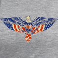 thumbnail image 3 of CafePress - EAGLE RETRO Womens Tri Blend T Shirt - Womens Tri-blend T-Shirt, 3 of 4