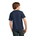 thumbnail image 2 of Port & Company Youth Cotton Essential T-Shirt. Navy. XS., 2 of 2