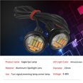 thumbnail image 3 of Riwesomey Lámpara LED Eagle Eye Lámparas diurnas de baja potencia Luces de marcha atrás impermeables para automóviles Bombillas para automóviles No.2 Riwesomey VI012224-02, 3 of 6