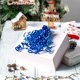 thumbnail image 5 of Lazos de regalo WRAPAHOLIC 12, color azul metalizado, autoadhesivos, 5 of 5