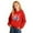 Red-2, variant on 67 Hoodie Kids 67 Meme Merch Long Sleeve Unisex Hoodies Oversized Novelty Outfits Holiday Casual Six-Seven Funny Clothes for Girls Fall Winter