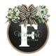 thumbnail image 3 of Placas decorativas colgantes para corona de puerta de entrada, con apellidos durante todo el año, elegante decoración de pared, letrero con nombre personalizado, acento festivo para puerta,, 3 of 8