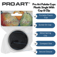 thumbnail image 2 of Pro Art Palette Cup With Cap Plastic Single, Paint Palette, Paint Tray, Pallet, Tray Palette, Plastic Pallet, Trays, Pallete, Acrylic Palette Tray, 2 of 7