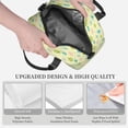 thumbnail image 5 of Hirioo Armadillo Floral for Crossbody Lunch Box for Women Men with Adjustable Shoulder Strap for School, Work and Travel, 5 of 9