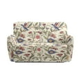 thumbnail image 3 of Xoenoiee Hummingbird Lily Flower Print Couch Cover 6-Piece Washable Recliner Slipcovers with Pockets Spandex Fabric Furniture Protector for 2-Seater Recliner Sofa, 3 of 6
