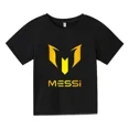 thumbnail image 3 of Camiseta de algodón Messi de verano 2024, ropa para niños, niñas, verano, manga corta, informal, para niños, camisetas deportivas, 3 of 5