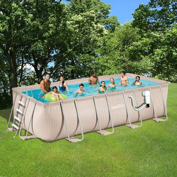 summer wave metal frame pool