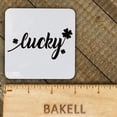 thumbnail image 2 of Lucky Text Stencil, 2 of 3