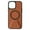 Brown, variant on Allytech Case for iPhone 12 Pro Leather Texture Slim Thin with Hidden Kickstand Magnetic Magsafe Shockproof Protective Case For iPhone 12 Pro,Green