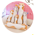thumbnail image 3 of GlobalBreeze Giant Long Cat Plush Body Pillow, Cute Soft Stuffed Animal, Fluffy Kitten Plush Cushion, Adorable Cat Plush Throw Pillow for Bed Sofa, Cozy Hug Doll Gift for Girlfriend, Cat Lovers, 3 of 16