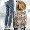 thumbnail image 2 of Corgi Crowd Luggage Cover Fashion Suitcase Cover Baggage Covers Fit 25-28 Inch Luggage (Go Travel), 2 of 5