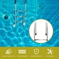thumbnail image 6 of Costway 57.8" Stainless Steel Anti-Slip 3 Step Pool Ladder for In-Ground Pools, 6 of 11