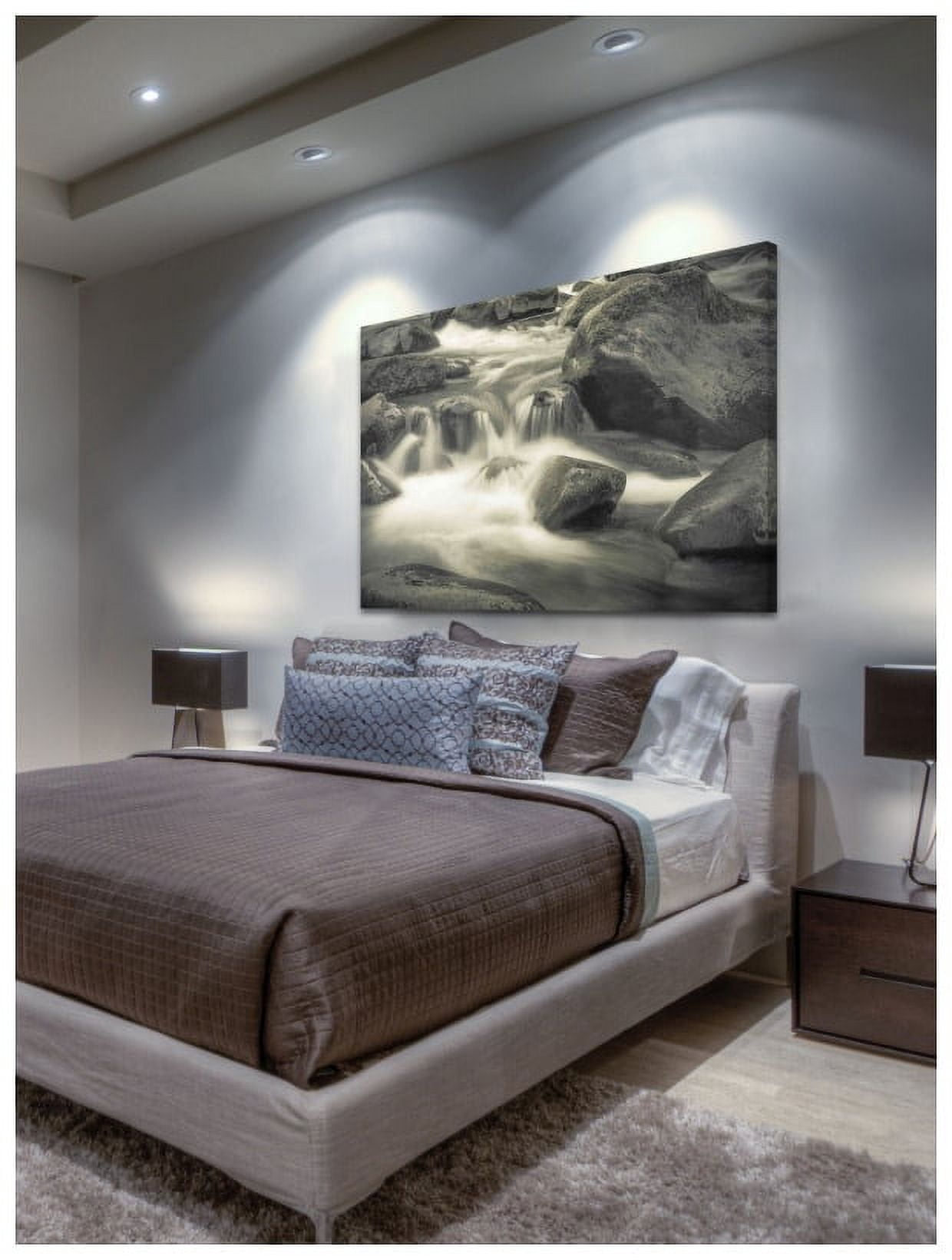 Marmont Hill "Flowing" Painting Print on Canvas