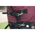thumbnail image 6 of 70 In Hilason 1200D Ripstop Waterproof Turnout Winter Turnout Horse Blanket Wine, 6 of 8