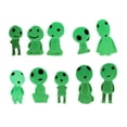 thumbnail image 2 of Dserhfy 10 Pcs Mini Resin Alien Figures Fairy Garden Tiny Alien Accessories Little Glow in Dark Alien Decor for Micro Landscape Outdoor Patio Lawn Yard, 2 of 8