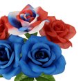 thumbnail image 2 of Mainstays 13.5 inches Indoor Artificial Rose Pick, Red, Blue and White Color., 2 of 8