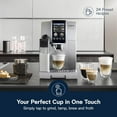 thumbnail image 7 of De'Longhi Dinamica Plus Fully Automatic Espresso Machine with 24+ Recipes, Built in Grinder & Automatic Milk Steam Wand with 3 Frother Modes - Brew Personalized Coffee for up to 4 User Profiles, 7 of 7
