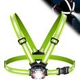 thumbnail image 1 of Luces para correr ISEYOU de 500 lúmenes con chaleco reflectante e IPX4, 1 of 7