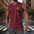 thumbnail image 5 of Pullover de Moda Casual para Hombres Cuello Redondo sin Mangas Suelto Primavera Y Verano, 5 of 5