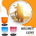 thumbnail image 3 of relayinert Vintage With Windshield Materials For Unisex Riders Easy To Clean Amber black frame 1Set, 3 of 6