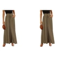 thumbnail image 1 of Jumpingount Pantalones de pierna ancha fluidos para mujer - Para el hogar o para viajar Pantalones de pierna Flowy Ventilate Type11 NO11, 1 of 6