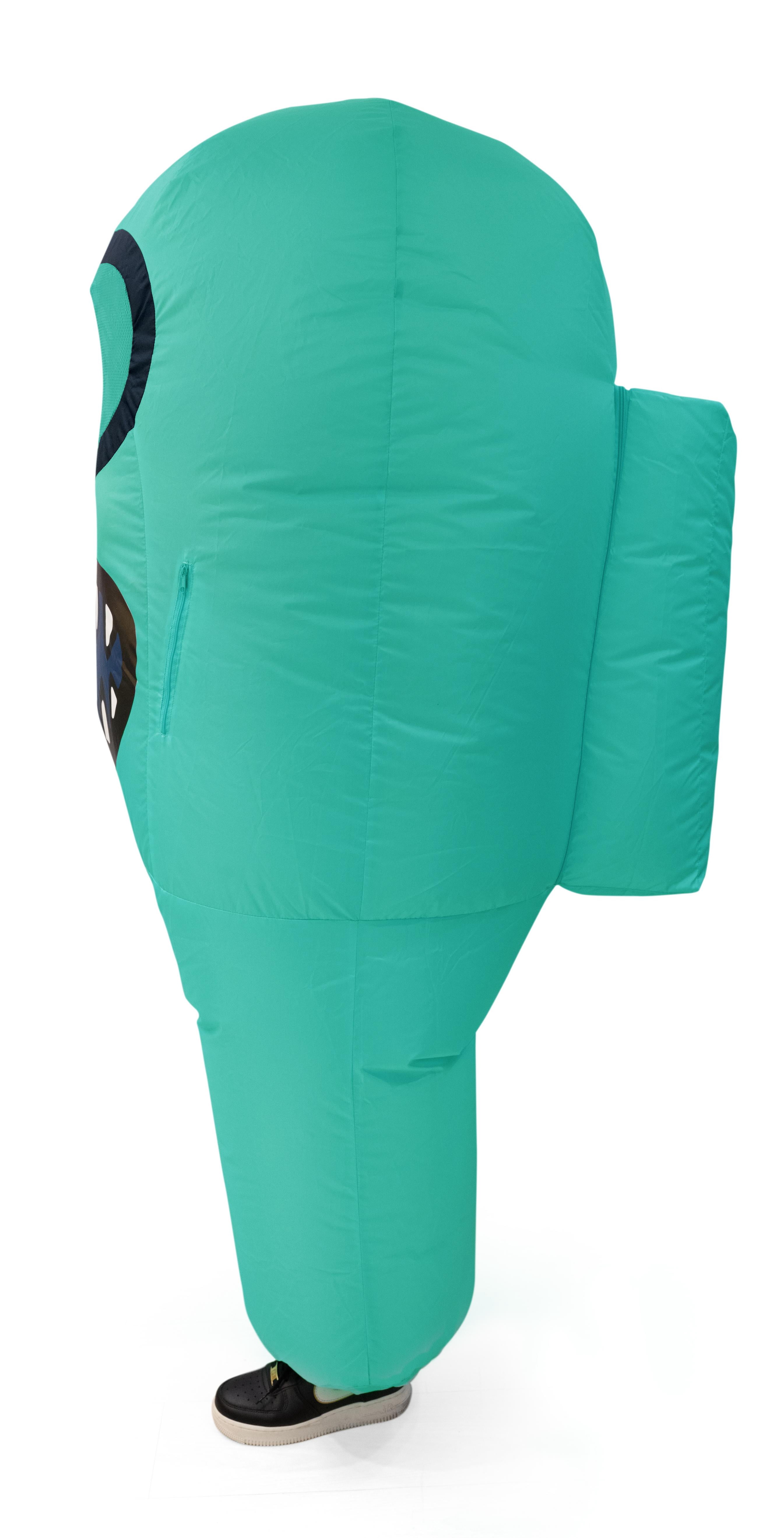 Among Us Impostor Inflatable Halloween Costume for Children, One Size Fits Most, by Maxx Marketing